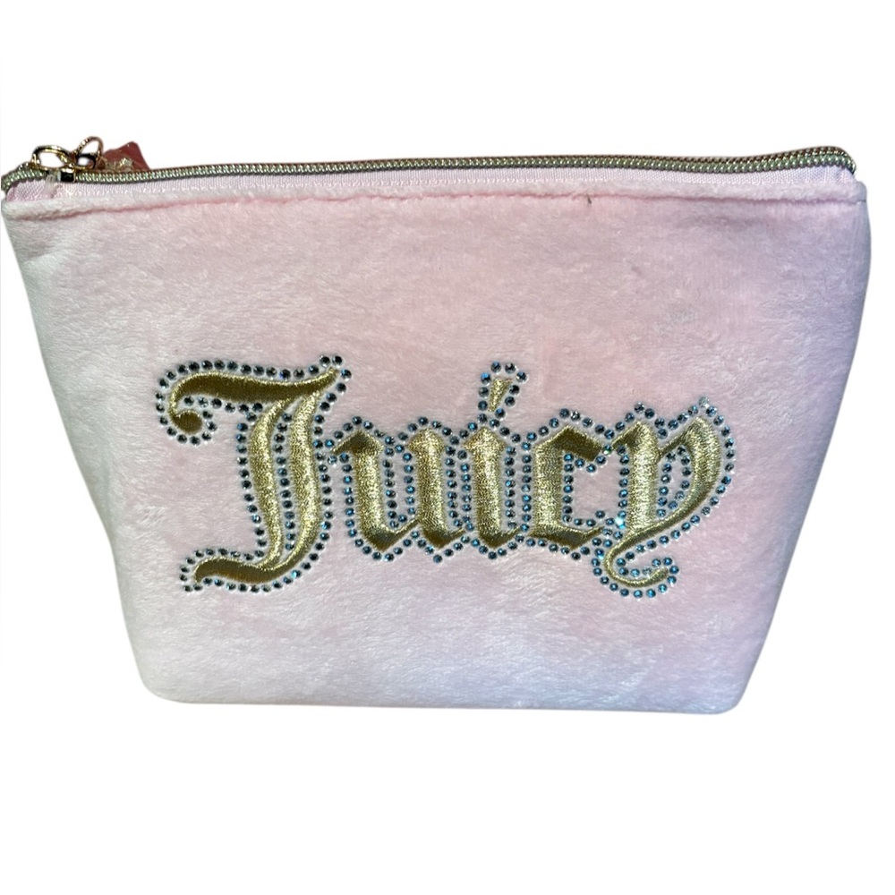 NEW Juicy Couture Pink Cosmetic Bag